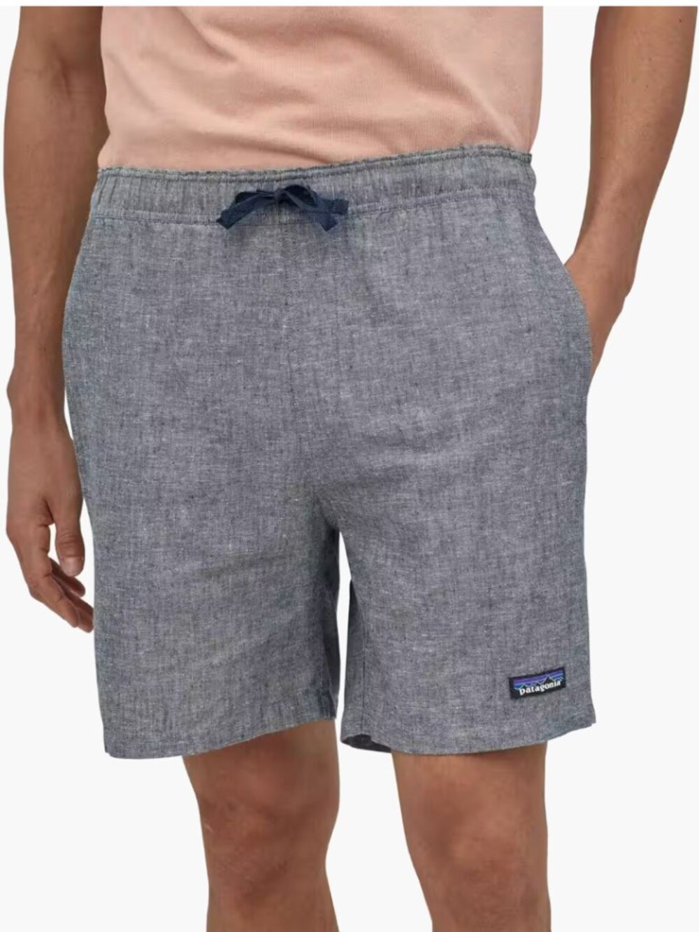 Patagonia Men's Baggies™ Naturals Shorts in Chambray Feather Grey - M